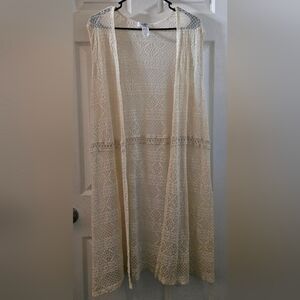 Moa Moa Crochet Lace Cover Up